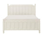 Wellsummer Queen Panel Bed in White 1803W-1* - Home Furniture And More (Brentwood, MD)