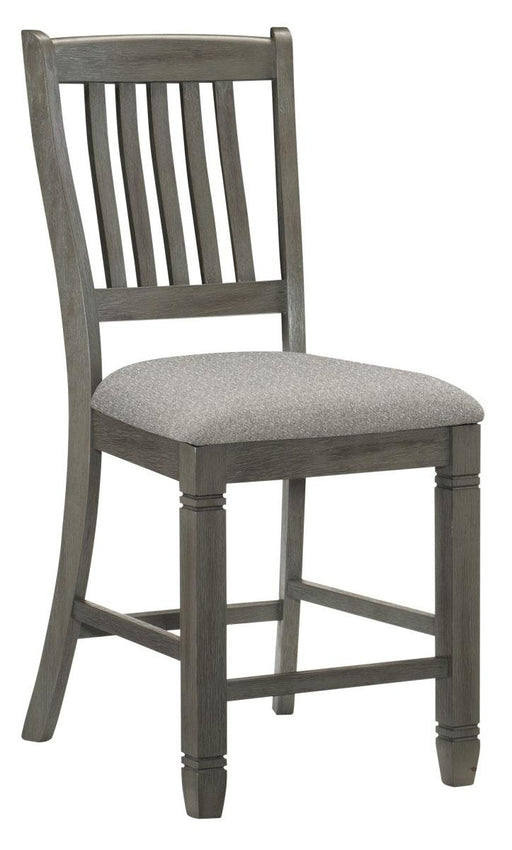 Granby Counter Height Chair in Antique Gray (Set of 2) 5627GY-24 - Home Furniture And More (Brentwood, MD)