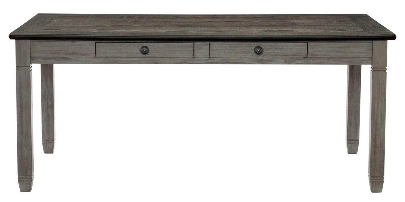 Granby Dining Table in Coffee and Antique Gray 5627GY-72 - Home Furniture And More (Brentwood, MD)