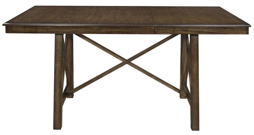 Levittown Counter Height Table in Brown 5757-36 - Home Furniture And More (Brentwood, MD)