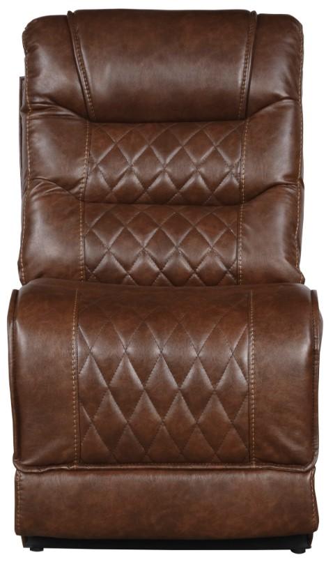 Putnam Armless Chair in Brown 9405BR-AC - Home Furniture And More (Brentwood, MD)
