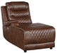 Putnam Power Left Side Reclining Chaise with USB Port in Brown 9405BR-LCPW - Home Furniture And More (Brentwood, MD)