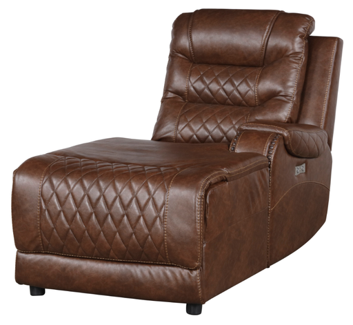 Putnam Power Right Side Reclining Chaise with USB Port in Brown 9405BR-RCPW - Home Furniture And More (Brentwood, MD)