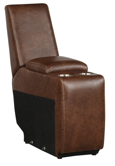 Putnam Console with Receptacles and USB Port in Brown 9405BR-CN - Home Furniture And More (Brentwood, MD)
