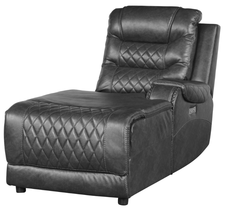 Putnam Power Right Side Reclining Chaise with USB Port in Gray 9405GY-RCPW - Home Furniture And More (Brentwood, MD)