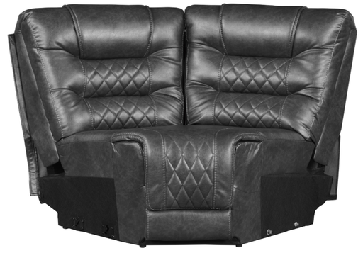 Putnam Corner Seat in Gray 9405GY-CR - Home Furniture And More (Brentwood, MD)