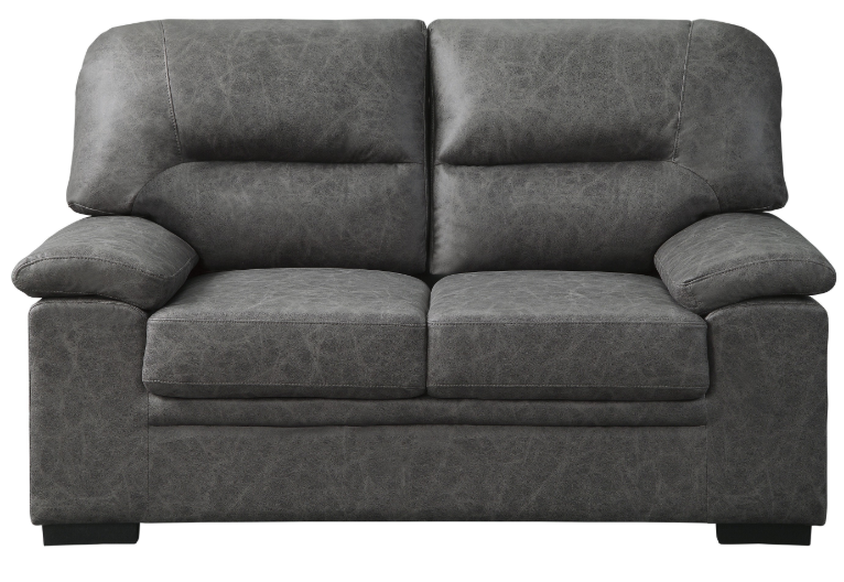 Michigan Loveseat in Dark Gray 9407DG-2 - Home Furniture And More (Brentwood, MD)