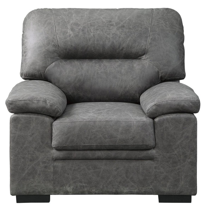 Michigan Chair in Dark Gray 9407DG-1 - Home Furniture And More (Brentwood, MD)