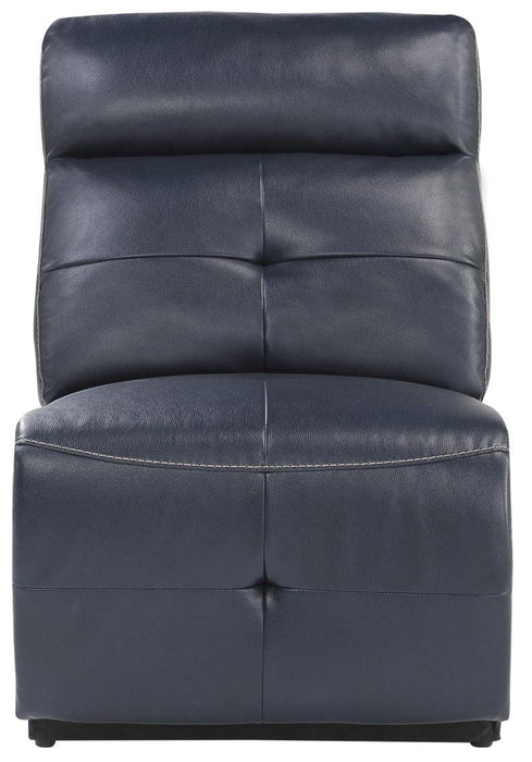 Avenue Armless Chair in Navy 9469NVB-AC - Home Furniture And More (Brentwood, MD)