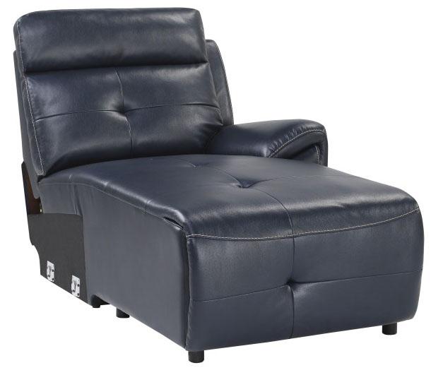 Avenue Right Side Chaise in Navy 9469NVB-RC - Home Furniture And More (Brentwood, MD)