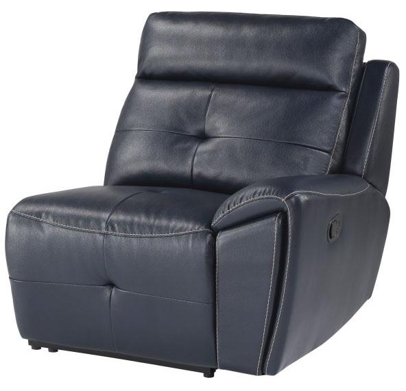Avenue Right Side Reclining Chair in Navy 9469NVB-RR - Home Furniture And More (Brentwood, MD)