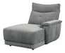 Tesoro Right Side Chaise in Dark Gray 9509DG-5R - Home Furniture And More (Brentwood, MD)