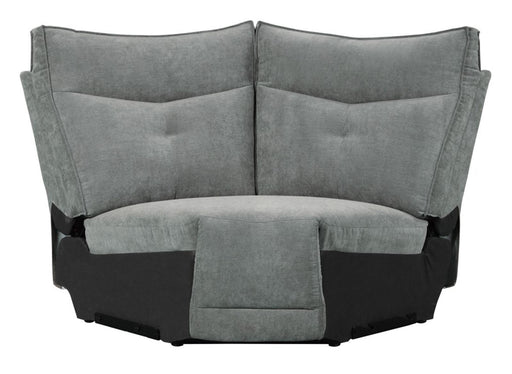 Tesoro Corner Seat in Dark Gray 9509DG-CR - Home Furniture And More (Brentwood, MD)