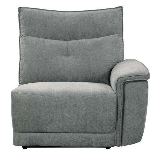 Tesoro Power Right Side Reclining Chair in Dark Gray 9509DG-RRPWH - Home Furniture And More (Brentwood, MD)