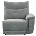 Tesoro Right Side Reclining Chair in Dark Gray 9509DG-RR - Home Furniture And More (Brentwood, MD)