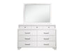 Jordyn White Mirror - Home Furniture And More (Brentwood, MD)