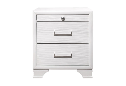 Jordyn White Nightstand - Home Furniture And More (Brentwood, MD)