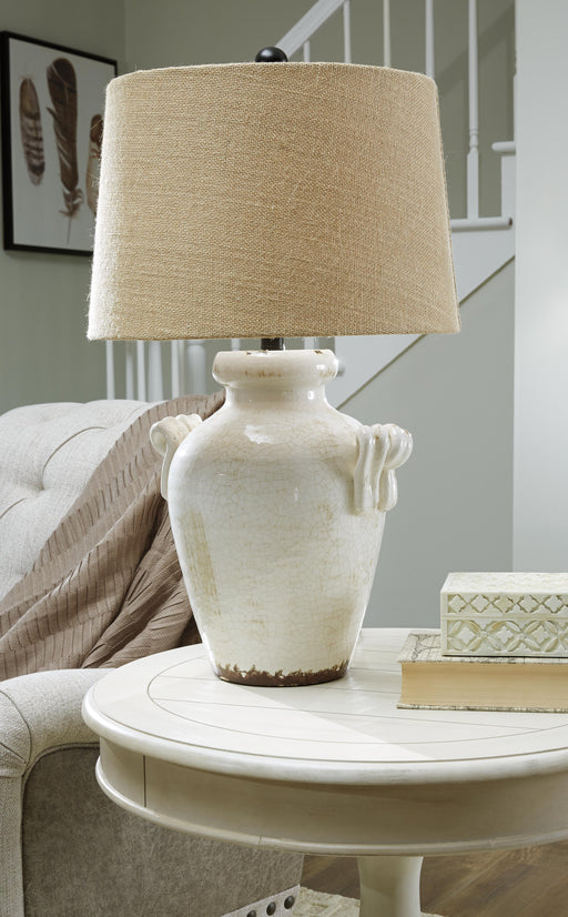 Emelda Table Lamp - Home Furniture And More (Brentwood, MD)