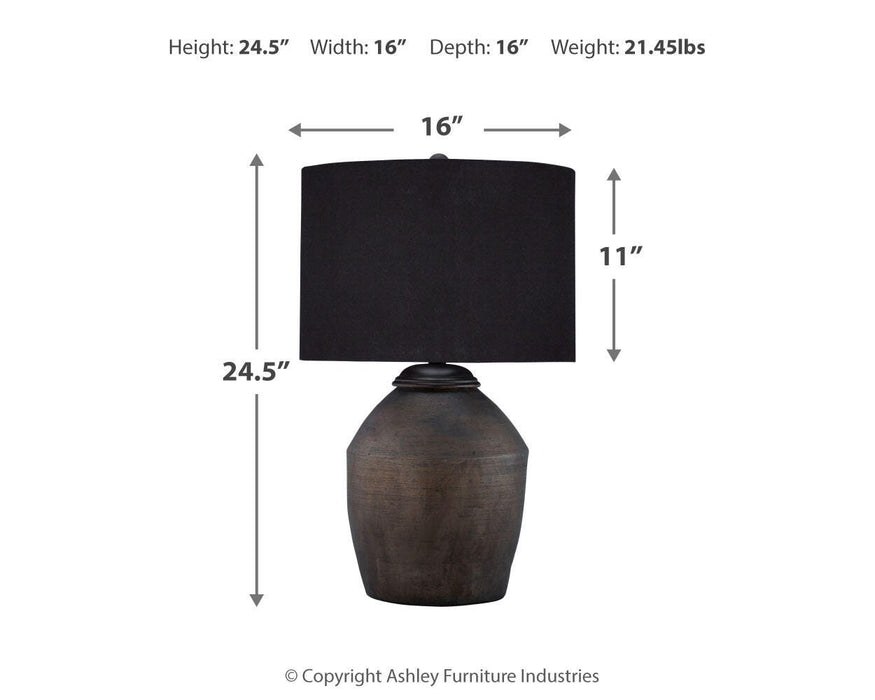 Naareman Lamp Set - Home Furniture And More (Brentwood, MD)