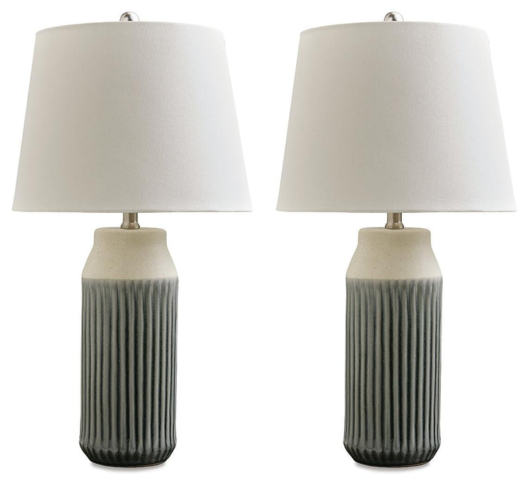 Afener Table Lamp (Set of 2) - Home Furniture And More (Brentwood, MD)
