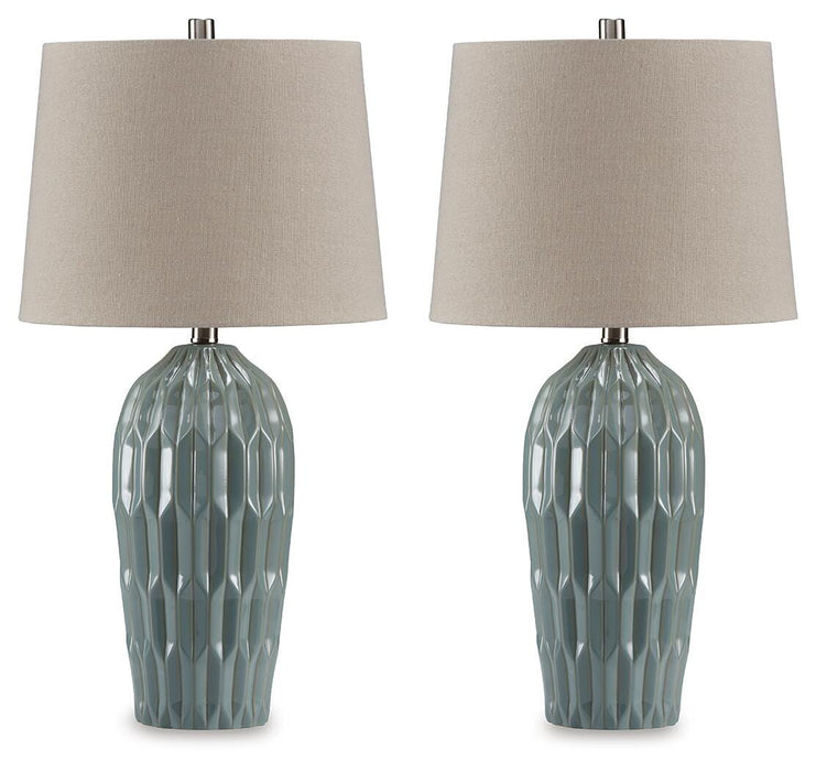 Hadbury Table Lamp (Set of 2) - Home Furniture And More (Brentwood, MD)