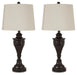 Darlita Table Lamp (Set of 2) - Home Furniture And More (Brentwood, MD)