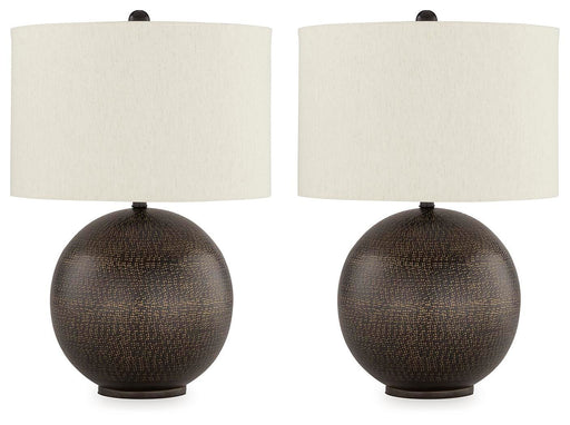 Hambell Lamp Set - Home Furniture And More (Brentwood, MD)