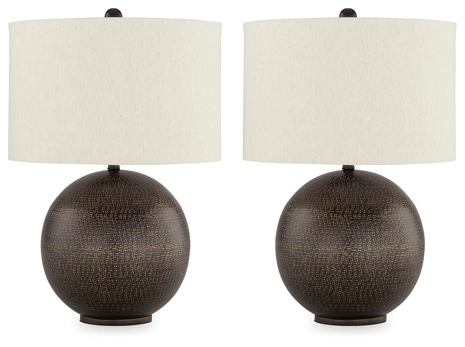 Hambell Lamp Set - Home Furniture And More (Brentwood, MD)