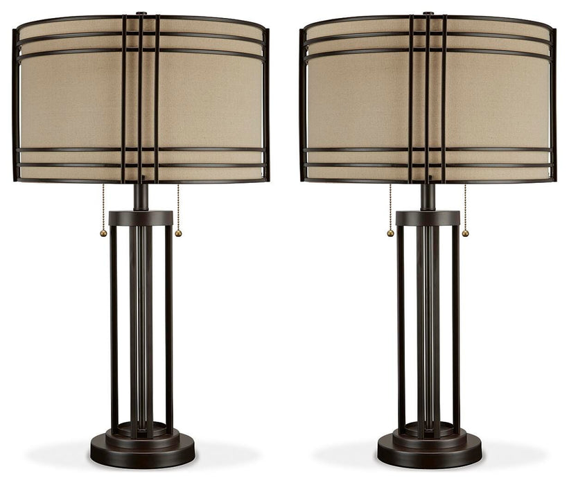 Hanswell Lamp Set - Home Furniture And More (Brentwood, MD)