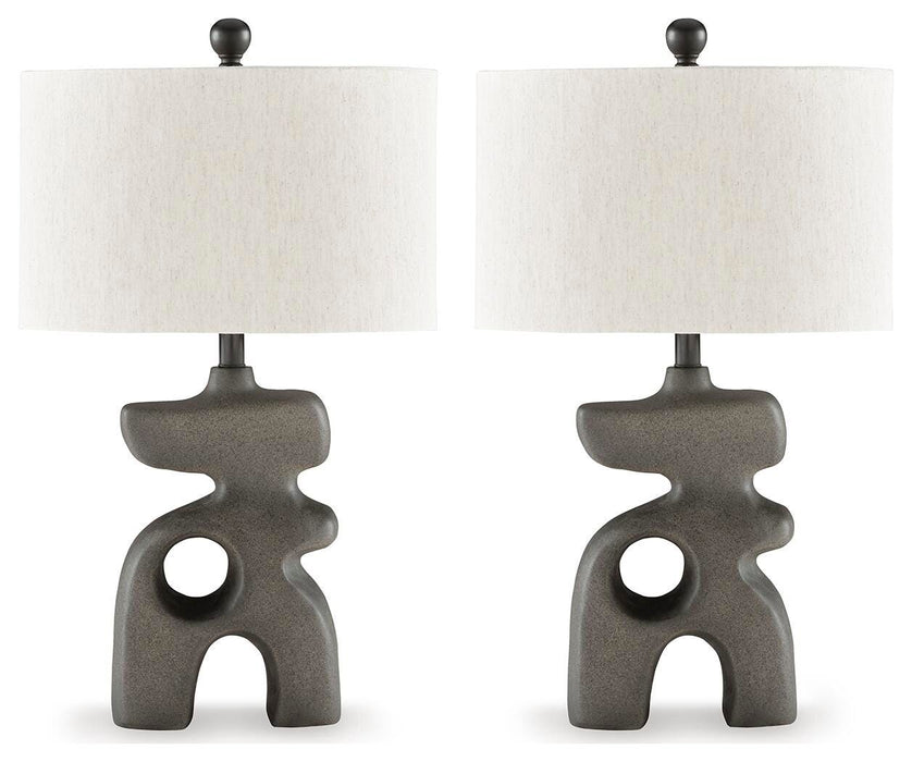 Danacy Lamp Set - Home Furniture And More (Brentwood, MD)
