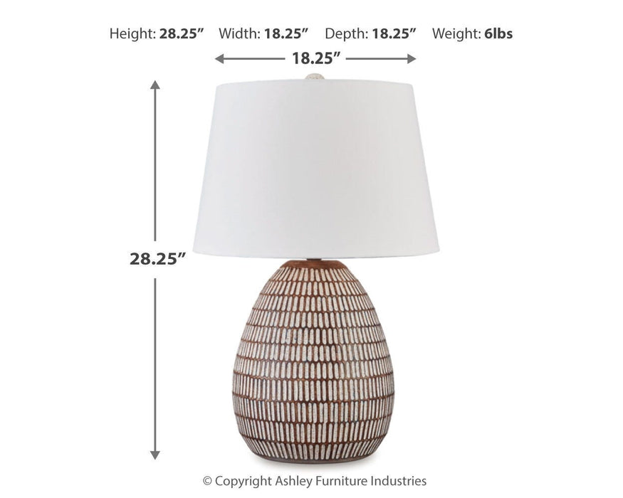 Darrich Lamp Set - Home Furniture And More (Brentwood, MD)