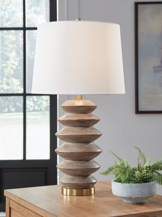 Jyllyard Table Lamp - Home Furniture And More (Brentwood, MD)