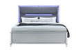 Lando Silver Bed - Home Furniture And More (Brentwood, MD)