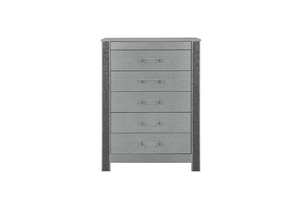 Logan Silver Chest - Home Furniture And More (Brentwood, MD)