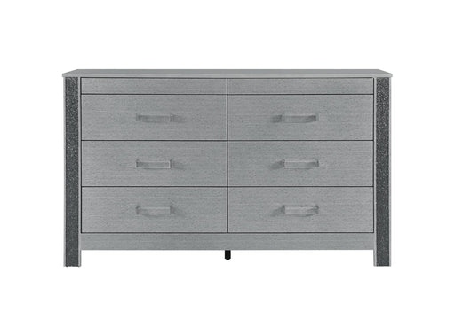 Logan Silver Dresser - Home Furniture And More (Brentwood, MD)