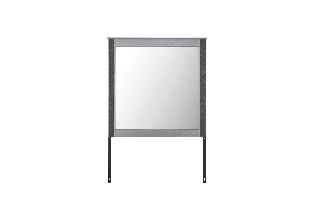 Logan Silver Mirror - Home Furniture And More (Brentwood, MD)