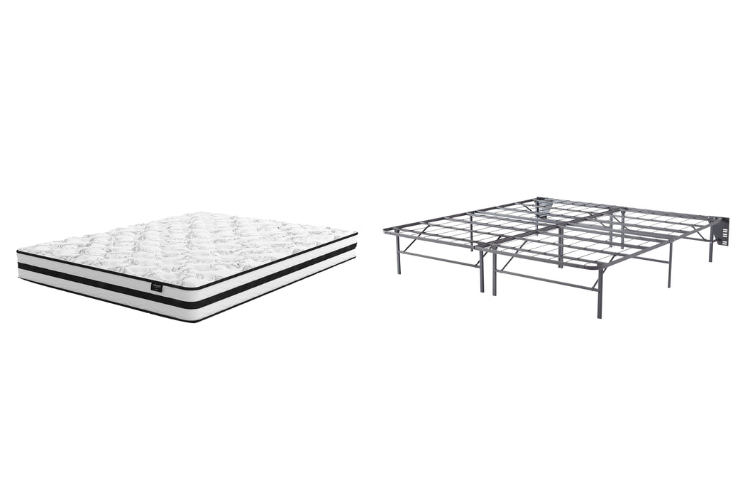 8 Inch Chime Innerspring Mattress Set - Home Furniture And More (Brentwood, MD)