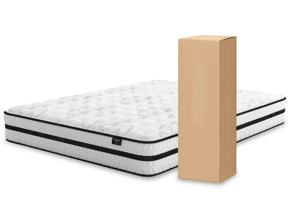 Chime 10 Inch Hybrid Mattress Package - Home Furniture And More (Brentwood, MD)