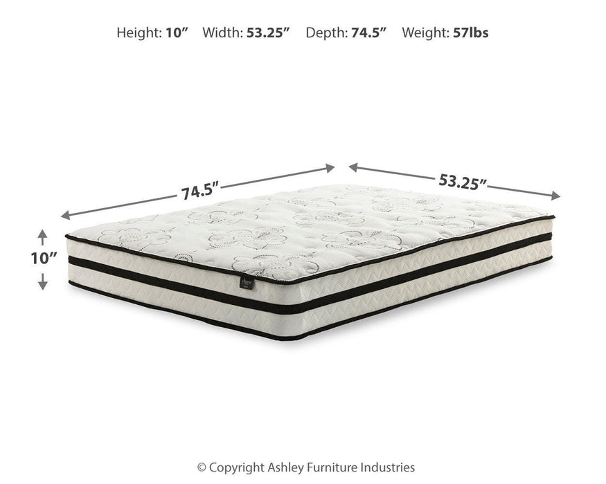 Chime 10 Inch Hybrid Mattress in a Box - Home Furniture And More (Brentwood, MD)