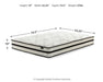 Chime 10 Inch Hybrid Mattress in a Box - Home Furniture And More (Brentwood, MD)