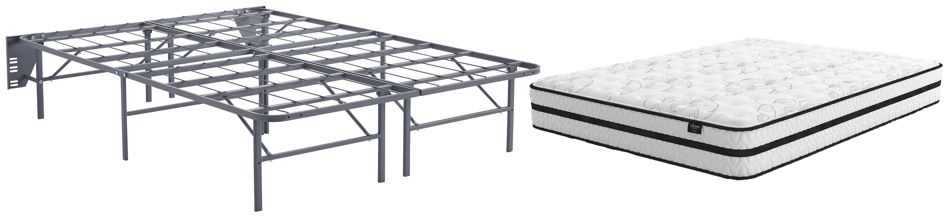 Chime 10 Inch Hybrid Mattress Package - Home Furniture And More (Brentwood, MD)