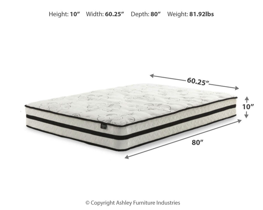 Chime 10 Inch Hybrid Mattress in a Box - Home Furniture And More (Brentwood, MD)