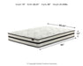 Chime 10 Inch Hybrid Mattress in a Box - Home Furniture And More (Brentwood, MD)