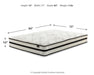 Chime 10 Inch Hybrid Mattress Package - Home Furniture And More (Brentwood, MD)