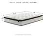 Chime 12 Inch Hybrid Mattress in a Box - Home Furniture And More (Brentwood, MD)