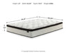 Chime 12 Inch Hybrid Mattress in a Box - Home Furniture And More (Brentwood, MD)