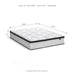Chime 12 Inch Hybrid Mattress in a Box - Home Furniture And More (Brentwood, MD)