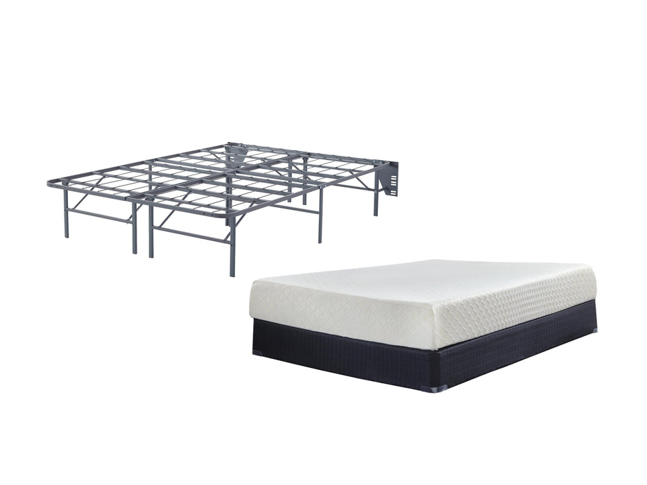 10 Inch Chime Memory Foam Mattress Set - Home Furniture And More (Brentwood, MD)