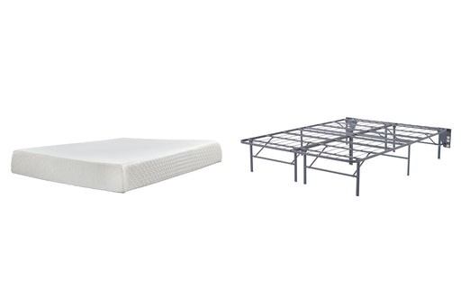 10 Inch Chime Memory Foam Mattress Set - Home Furniture And More (Brentwood, MD)