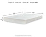 Chime 8 Inch Memory Foam Mattress in a Box - Home Furniture And More (Brentwood, MD)